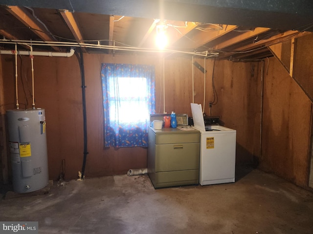 2153 Turnpike Rd, Elizabethtown, PA 17022 - basement featuring washing machine and clothes dryer and water heater