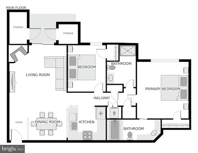 floor plan / room layout