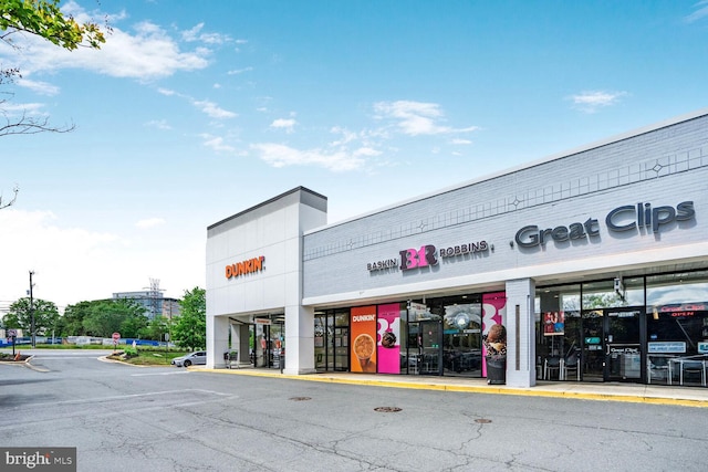 view of commercial location