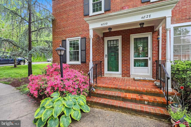 4829 27th Rd S, Arlington, VA 22206 - view of exterior entry with brick siding