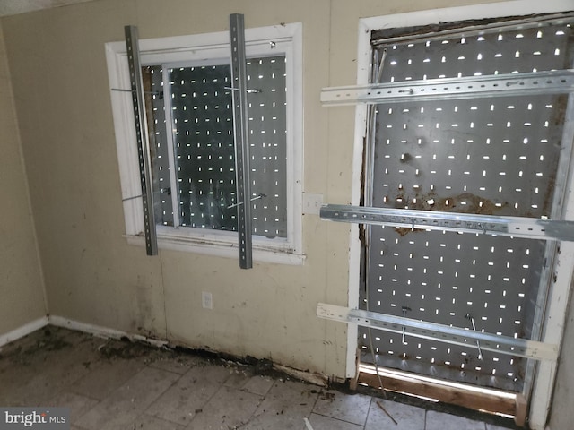 view of utility room