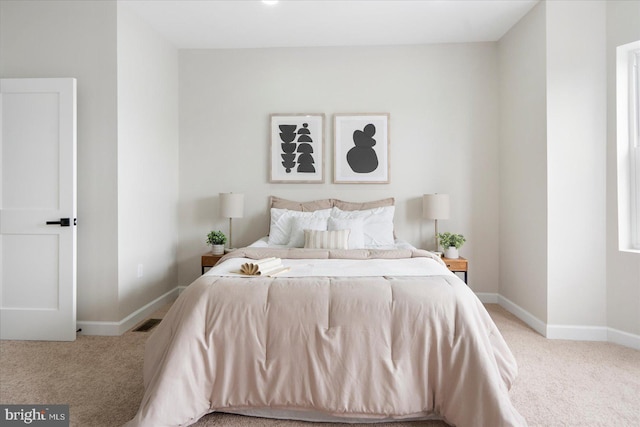 2312 Edmondson Ave, Baltimore, MD 21223 - bedroom with light colored carpet and baseboards