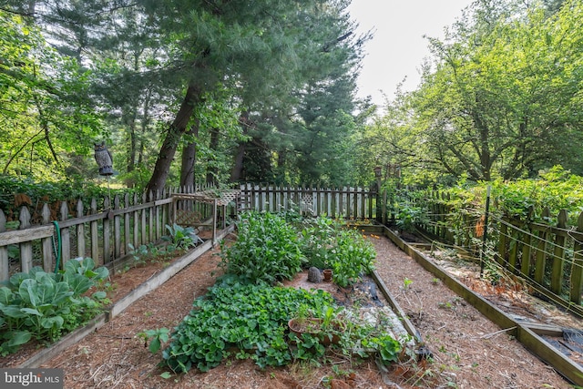 1501 Long Corner Rd, Mount Airy, MD 21771 - fenced backyard with a vegetable garden