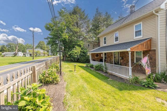 1501 Long Corner Rd, Mount Airy, MD 21771 - view of yard featuring a porch