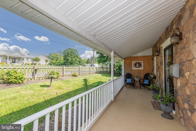 1501 Long Corner Rd, Mount Airy, MD 21771 - view of covered porch