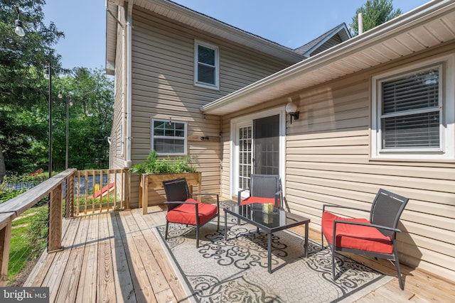 1501 Long Corner Rd, Mount Airy, MD 21771 - view of deck