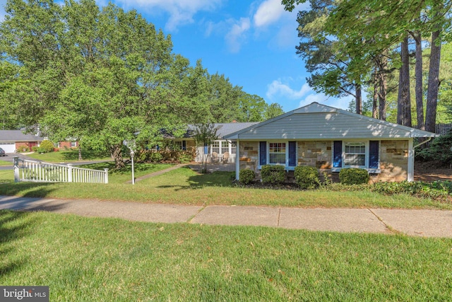 1711 Tedbury St, Crofton, MD 21114 - view of front of house featuring stone siding