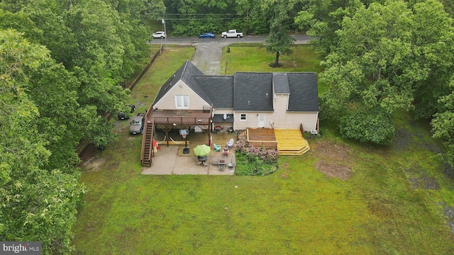 27076 Jennings Dr, Ruther Glen, VA 22546 - view from above of property
