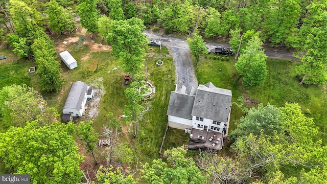 drone / aerial view