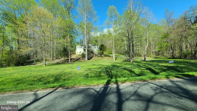 61 Brent Point Rd, Stafford, VA 22554 - surrounding community featuring a lawn and a view of trees