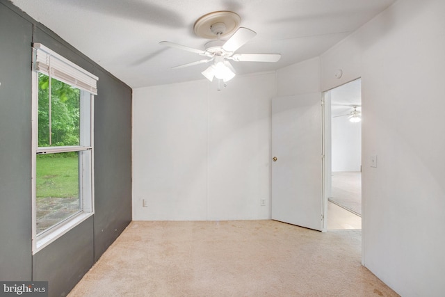 61 Brent Point Rd, Stafford, VA 22554 - spare room with ceiling fan and carpet floors