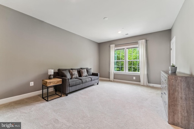 803 Rexford Way, Upper Marlboro, MD 20774 - living area with baseboards and light colored carpet