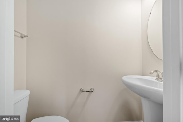 107 Bancroft Dr Unit 96, Fredericksburg, VA 22405 - half bathroom with toilet