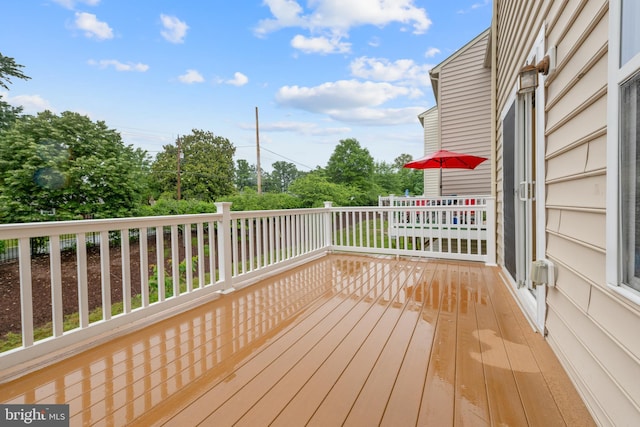 107 Bancroft Dr Unit 96, Fredericksburg, VA 22405 - view of deck