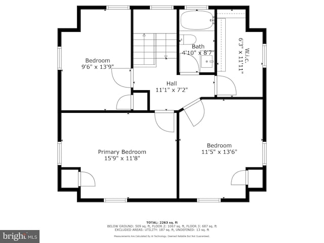 533 Park Ave, Towson, MD 21204 - floor plan / room layout