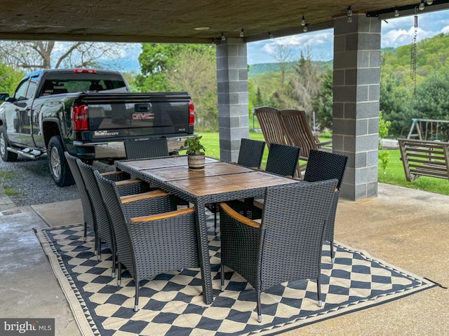 view of patio