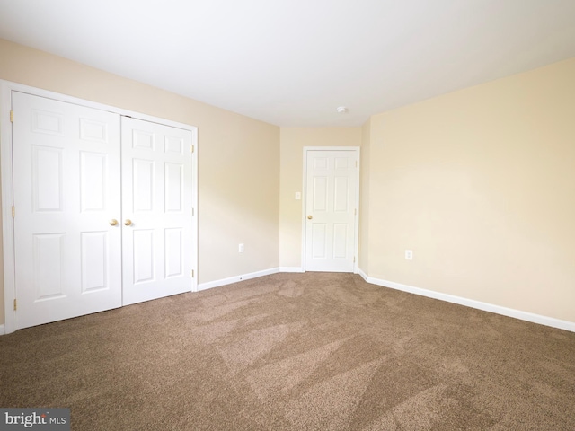 73 Marblehead Rd, Inwood, WV 25428 - unfurnished bedroom with carpet, baseboards, and a closet