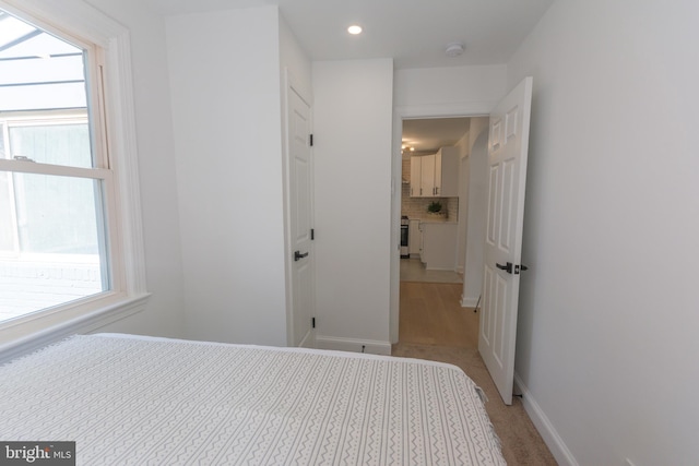 5446 Varnum St, Bladensburg, MD 20710 - bedroom featuring light colored carpet, recessed lighting, and baseboards