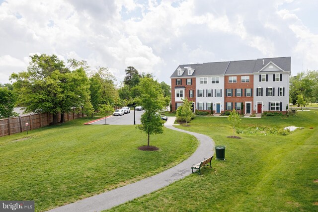 view of community