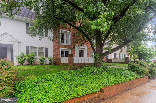 2605 S Walter Reed Dr Unit A, Arlington, VA 22206 - view of front of property with brick siding