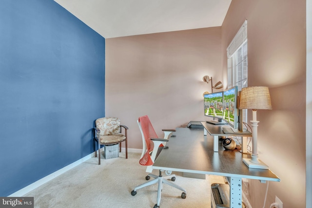 2708 Lake Forest Dr, Upper Marlboro, MD 20774 - carpeted office space featuring baseboards