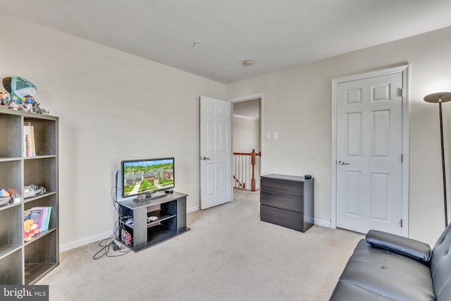 2708 Lake Forest Dr, Upper Marlboro, MD 20774 - carpeted living area with baseboards
