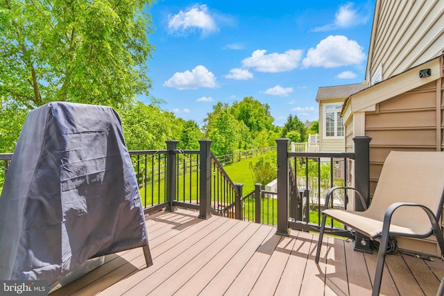 2708 Lake Forest Dr, Upper Marlboro, MD 20774 - view of wooden deck