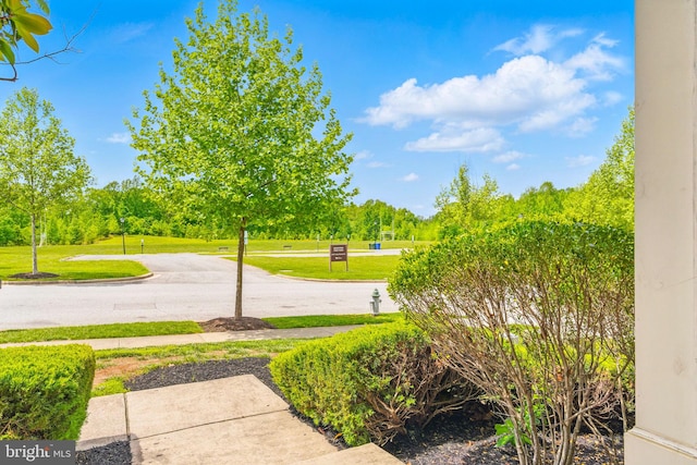 2708 Lake Forest Dr, Upper Marlboro, MD 20774 - view of property's community with a yard and view of wooded area