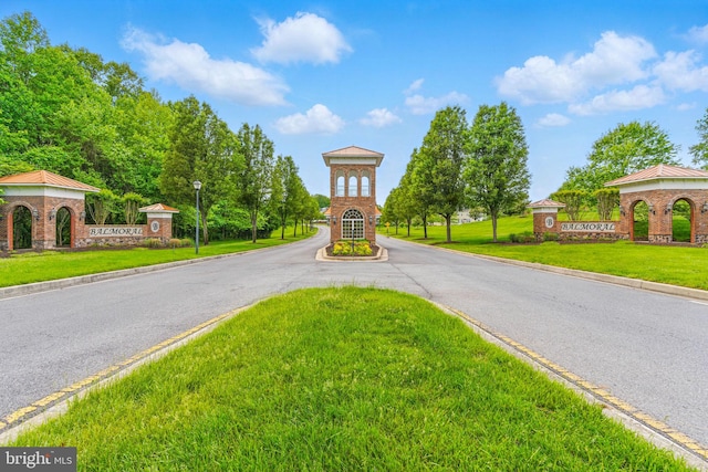 2708 Lake Forest Dr, Upper Marlboro, MD 20774 - view of asphalt road featuring street lighting and curbs