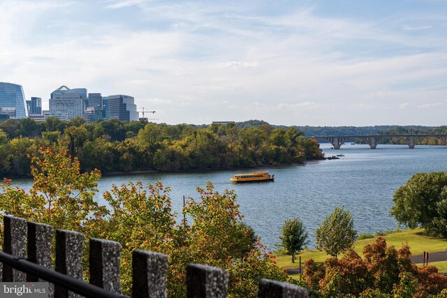 700 New Hampshire Ave NW Unit 507, Washington, DC 20037 - water view with a notable bridge