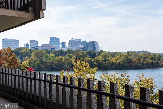 700 New Hampshire Ave NW Unit 507, Washington, DC 20037 - water view featuring fence