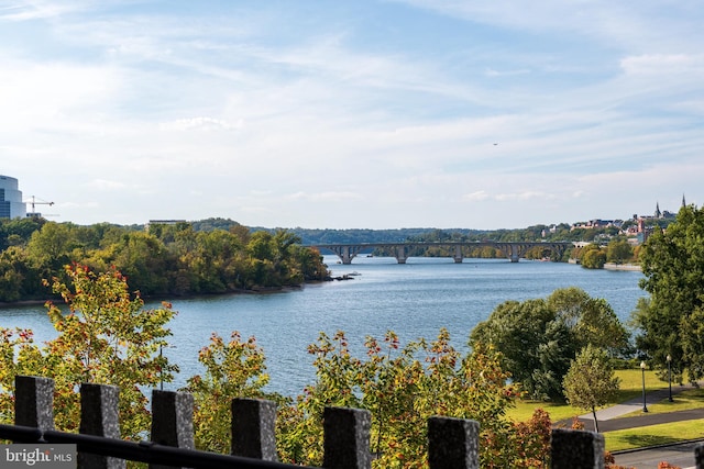 700 New Hampshire Ave NW Unit 507, Washington, DC 20037 - water view with a notable bridge