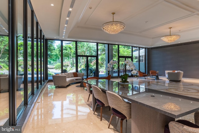 700 New Hampshire Ave NW Unit 507, Washington, DC 20037 - common area with expansive windows