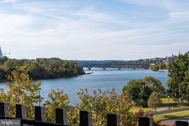 700 New Hampshire Ave NW Unit 507, Washington, DC 20037 - water view with a notable bridge