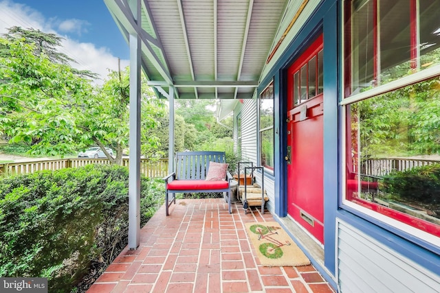 7017 Woodland Ave, Takoma Park, MD 20912 - view of patio / terrace with fence