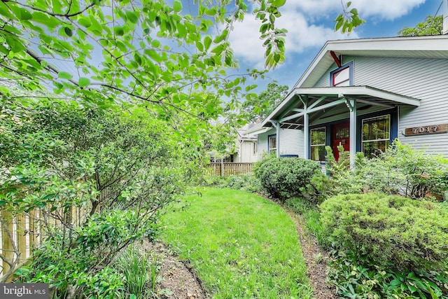 7017 Woodland Ave, Takoma Park, MD 20912 - view of yard