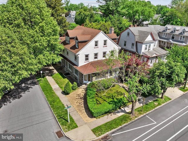 aerial view