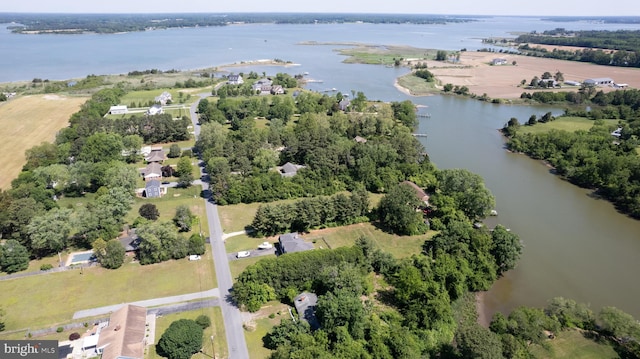 5521 Whitehall Rd, Cambridge, MD 21613 - aerial view of property's location with a large body of water