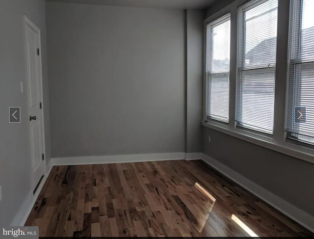 137 S 49th St, Philadelphia, PA 19139 - empty room featuring wood finished floors and baseboards