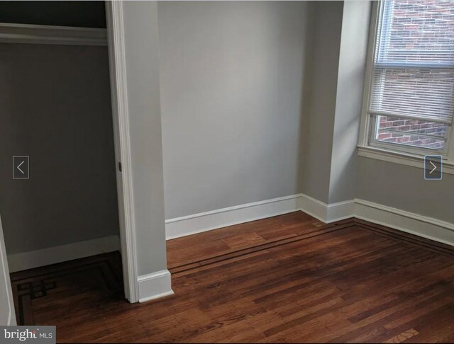 137 S 49th St, Philadelphia, PA 19139 - unfurnished bedroom featuring baseboards and wood finished floors