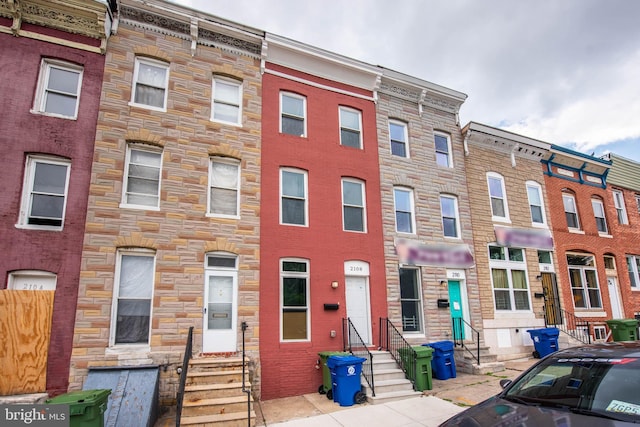 2108 E Hoffman St, Baltimore, MD 21213 - multi unit property with stone siding and entry steps