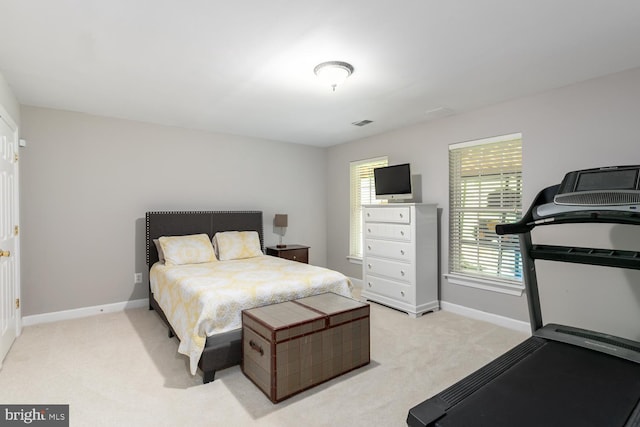 10609 Little Run Farm Ct, Vienna, VA 22182 - bedroom with light carpet and baseboards
