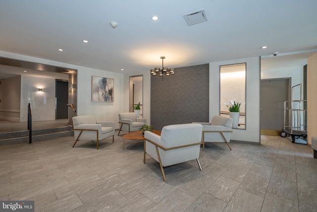 1655 Oakwood Dr Unit N323, Narberth, PA 19072 - lobby featuring recessed lighting and a surveillance system