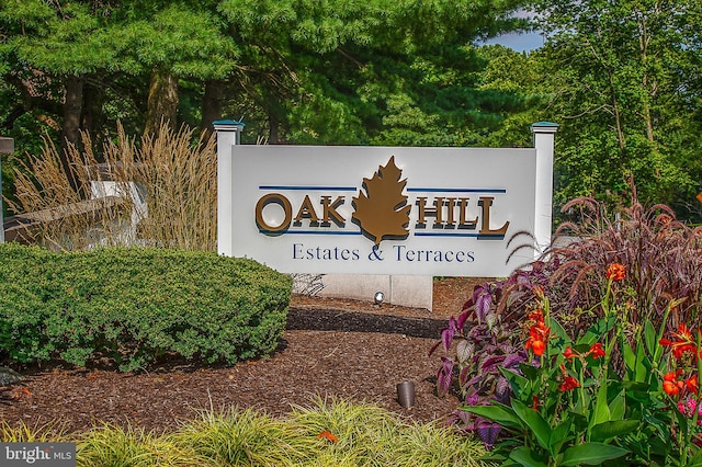 1655 Oakwood Dr Unit N323, Narberth, PA 19072 - view of community sign