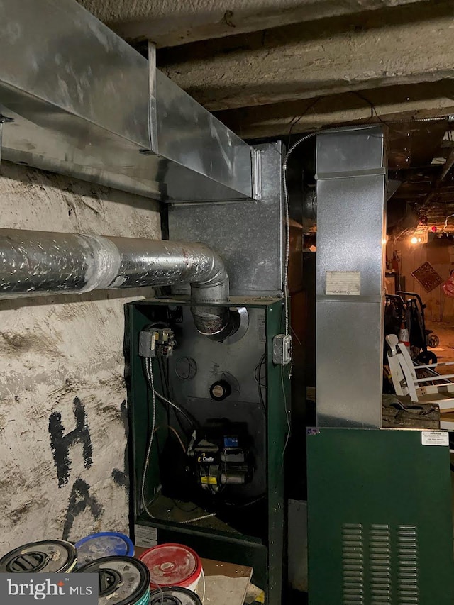 view of utility room