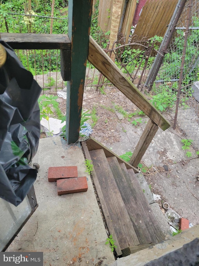 exterior view of fence