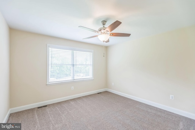 7290 Southern Maryland Blvd, Owings, MD 20736 - unfurnished room with ceiling fan, baseboards, and carpet floors