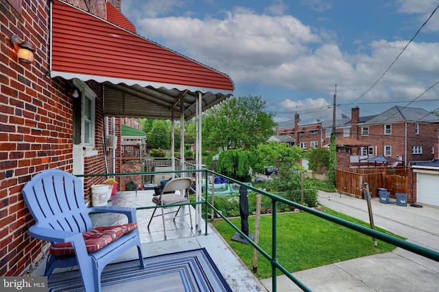 409 Academy Rd, Baltimore, MD 21228 - view of balcony