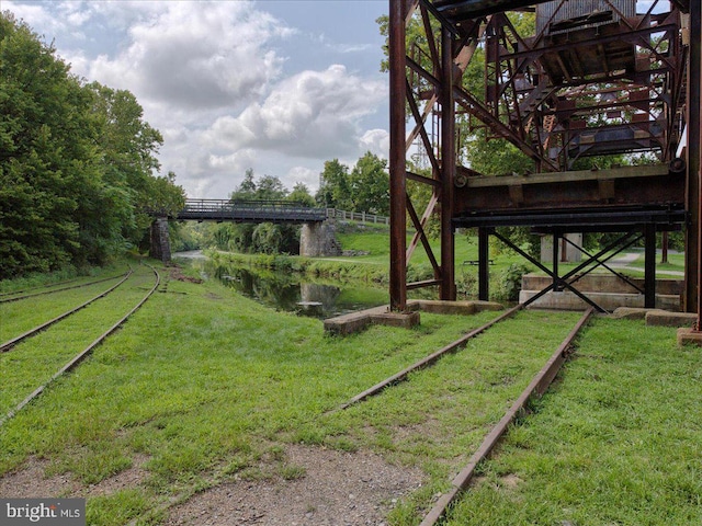 13324 John Martin Dr, Williamsport, MD 21795 - view of yard with a water view