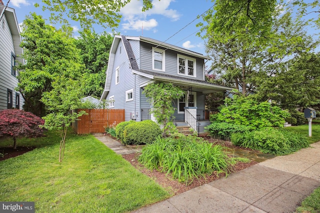 4311 Ellicott St NW, Washington, DC 20016 - view of front of home featuring a porch